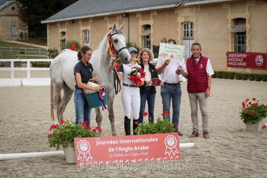 Kim du Casteras AA championne des 3 ans section 3