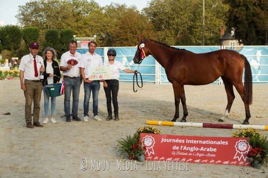 Lungta de Loma AA championne de France des 2 ans section3,2eme de l'inter