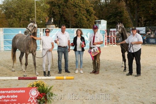 Lafat'Ma de Fleuriel AA championne des 2 ans endurance